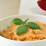 hummus met sukrin sesammeel