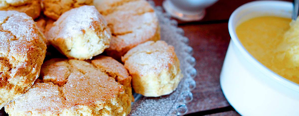 Eiwitrijke en glutenvrije scones