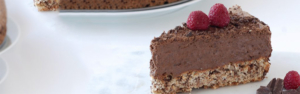 chocolade cake mousse banner
