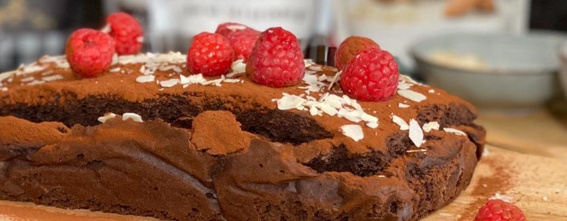 Koolhydraatarme brownies - glutenvrij - caloriearm - Eindelijk Tijd RTL 4 - Sukrin Suikervervangers