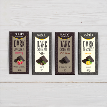 Sukrin pure chocolade repen